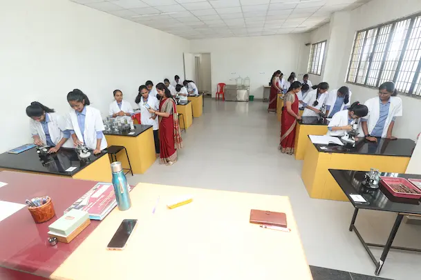 Smt. Pushpa Shamanur Mahalingappa CBSE School Biological Laboratory Smt. Pushpa Shamanur Mahalingappa CBSE School Biological Laboratory