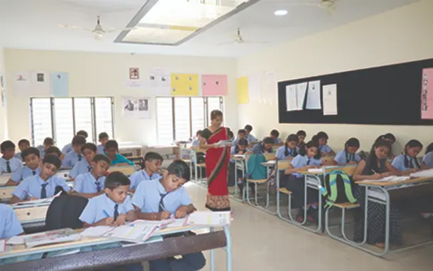 Smt. Pushpa Shamanur Mahalingappa Residential School Class Rooms Smt. Pushpa Shamanur Mahalingappa Residential School Class Rooms