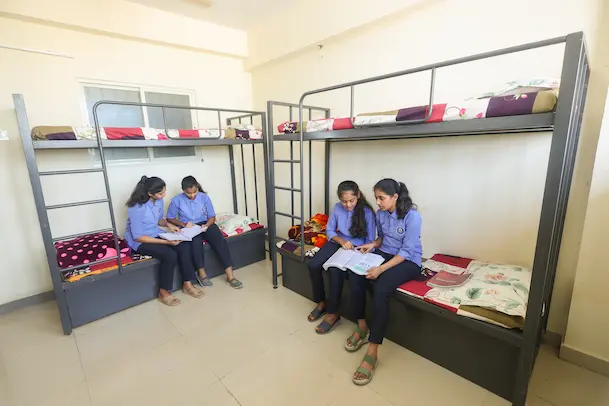 Smt. Pushpa Shamanur Mahalingappa Residential School Hostel Rooms Smt. Pushpa Shamanur Mahalingappa Residential School Hostel Rooms