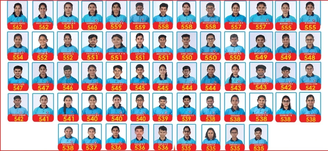 Smt. Pushpa Shamanur Mahalingappa PUC Science Boys College PUC Results