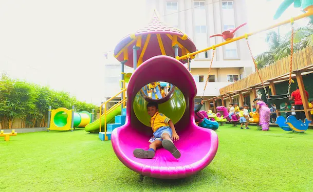 Smt. Pushpa Shamanur Mahalingappa Kindergarten Kids Play Area Smt. Pushpa Shamanur Mahalingappa Kindergarten Kids Play Area