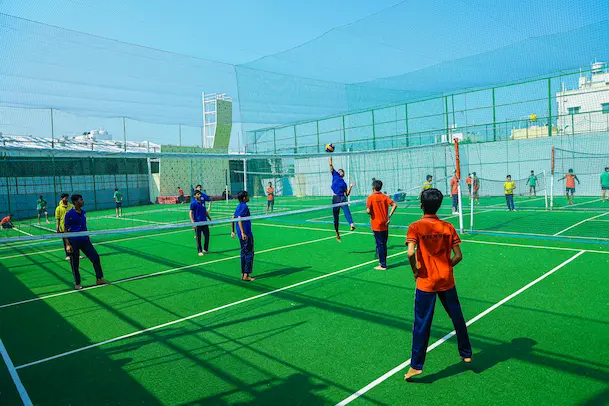 Smt. Pushpa Shamanur Mahalingappa PUC Science Boys College Out Door Sports Smt. Pushpa Shamanur Mahalingappa PUC Science Boys College Out Door Sports