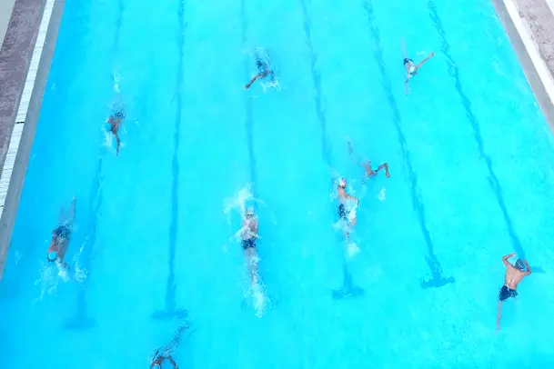 Smt. Pushpa Shamanur Mahalingappa Residential School Swimming Training Smt. Pushpa Shamanur Mahalingappa Residential School Swimming Training